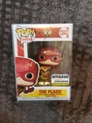 Funko Pop The Flash 1343 Glow In The Dark Amazon Exclusive W/Protector