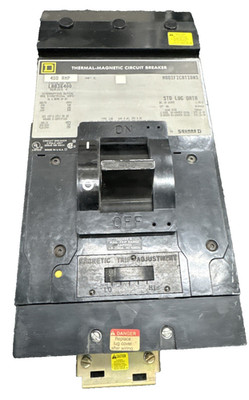 Square D LAB36400 I-Line Breaker 400A  600V LA W/Lugs LAB 400 Amp 42K NICE!