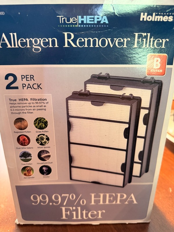 Holmes HAPF600M Allergen Remover True HEPA Air Purifier "B"  Filter Genuine OEM