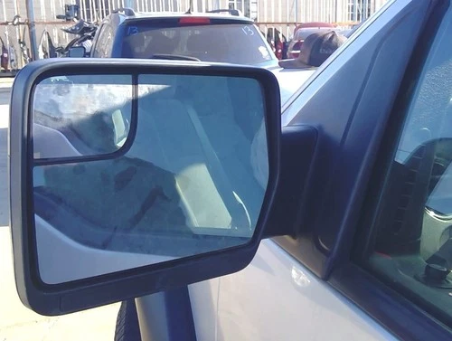 11 2012 13 14 Ford F150 Driver Left LH Side View Mirror Black w/ Power Pedestal