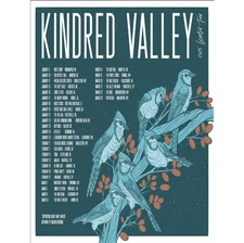 Poster Kindred Valley Winter Tour 2025 Poster, gift for fans