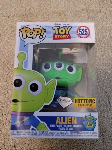 Funko Pop! Vinyl: Pixar - Alien (Diamond Glitter) - Hot Topic (Exclusive) #525