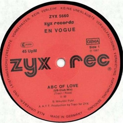 En Vogue - ABC Of Love 12'' Maxi Vinyl Electronic, Pop Synth-pop, Disco 40448