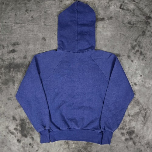 Vintage 80s Radford University Highlanders Healthknit Raglan Hoodie Sweatshirt S - Picture 3 of 9