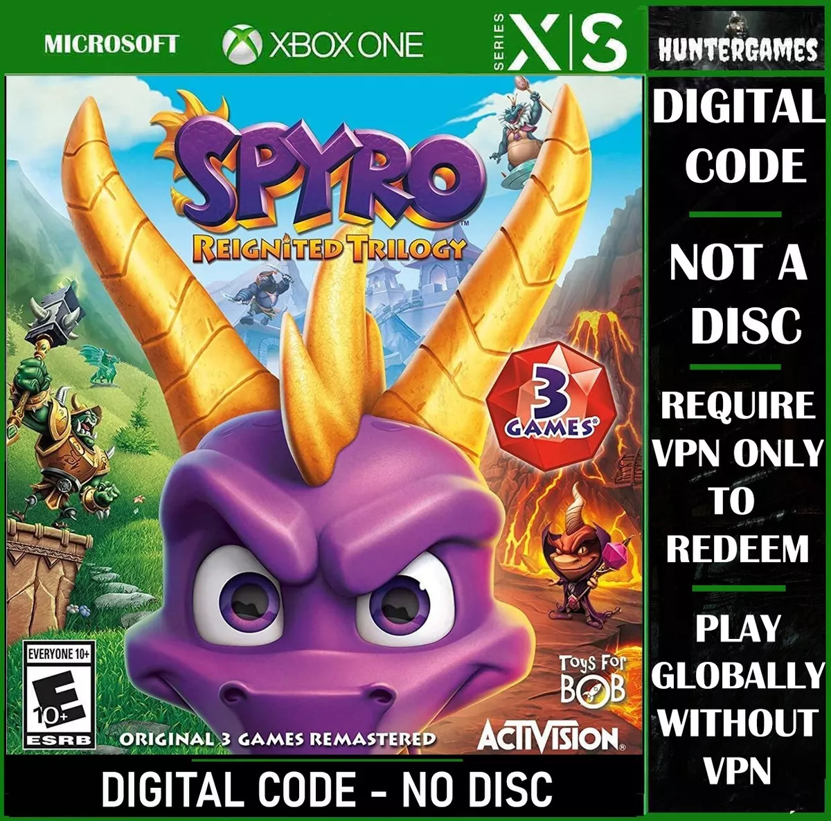 Spyro xbox on sale one s