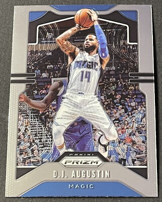 2019-20 Prizm Base #197 D.J. Augustin Orlando Magic
