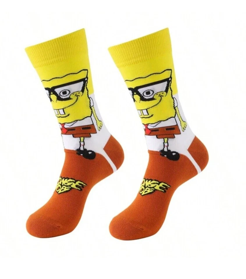 Juego de dos calcetines cortos Bob Esponja y Patrick niñas/niños talla única Foto 3 de 4