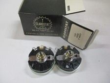 2 Pack NOS Clarostat A58 2000 4Watt Potentiometer