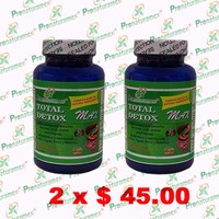 4 En 1 Desintoxicador De Colon, Hígado Riñón Y Páncreas Total Detox C/90 4 En 1 Desintoxicador De Colon, Hígado Riñón Y Páncreas Total Detox C/90