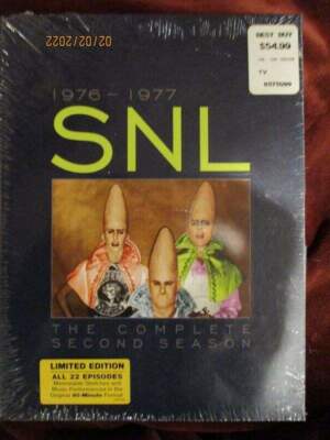 THE COMPLETE SECOND SEASON: SATURDAY NIGHT LIVE - DVD - SEALED