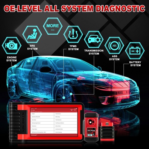 KINGBOLEN K8 IMMO Bi-directional Car Diagnostic Tool Scanner Key Programming UK - Picture 10 of 18