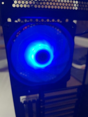 Black Mid Tower Gaming Computer Case, 4 X Fan Pre-Installed SIZE:7.5 x19x15 #09B - Afbeelding 8 van 12