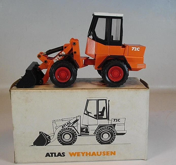 NZG 1/50 Nr. 320 Radlader 72C Atlas Weyhausen OVP #2891