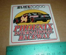 1994 Phoenix AZ International Raceway Slick 50 Nascar drag racing decal sticker