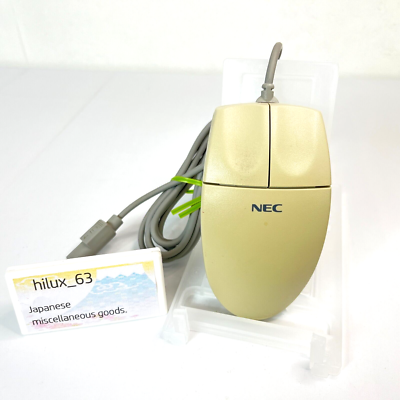 Vintage NEC PC 98 Mouse genuine Circular Connectors 98 9801