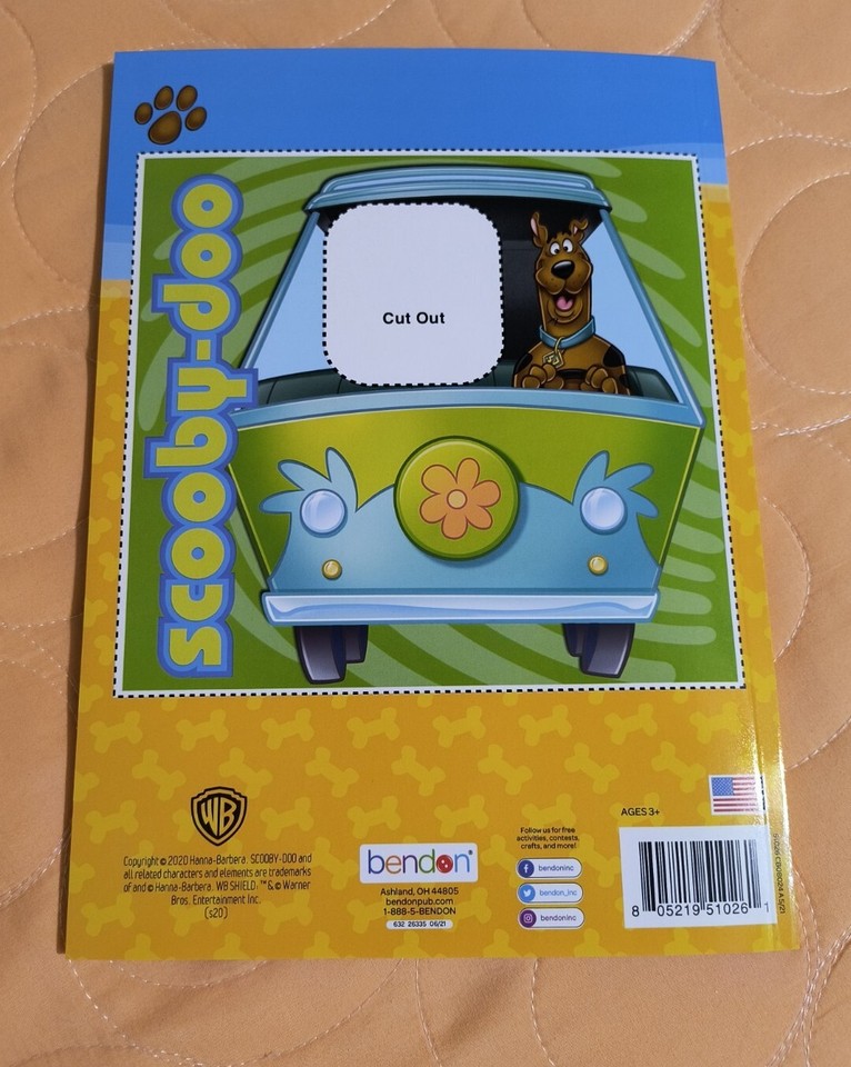 Scooby Doo Jumbo Coloring & Activity Book with Tear & Share Pages NEW