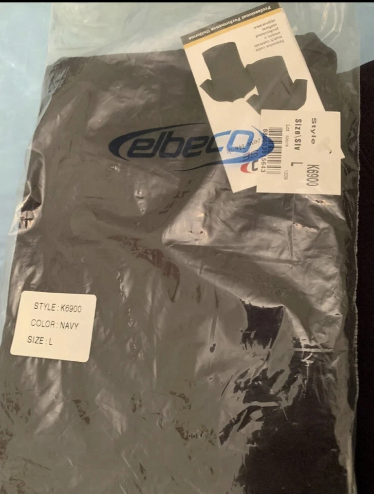 2 camisetas masculinas marinhas escuras Elbeco - Grande - Imagem 2 de 4