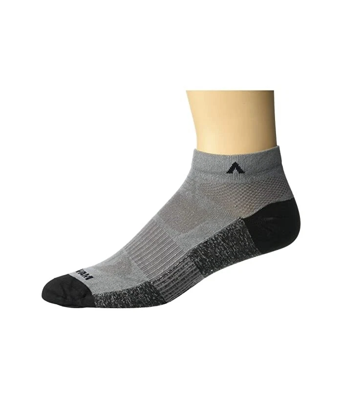 Wigwam Unisex 248137 Attain Ultraligero Gris Bajo Corte Redondo Calcetines Zapatos Talla L Foto 2 de 2