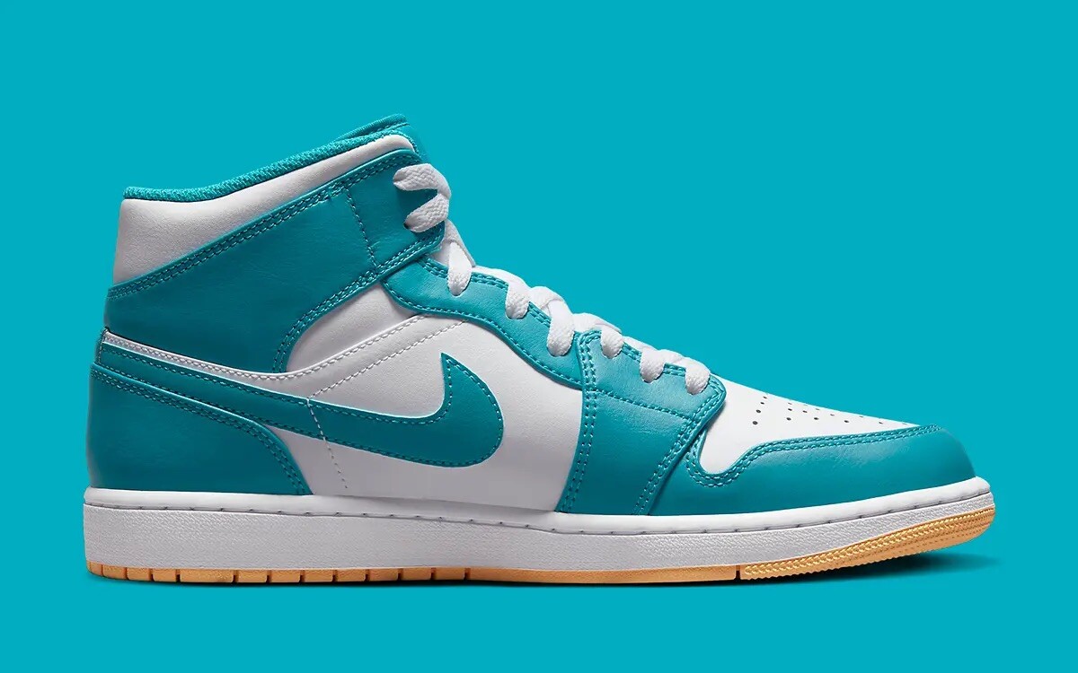 High Og Jordan Celestes Mid Jordan Retro Blancas Con Celeste Tenis