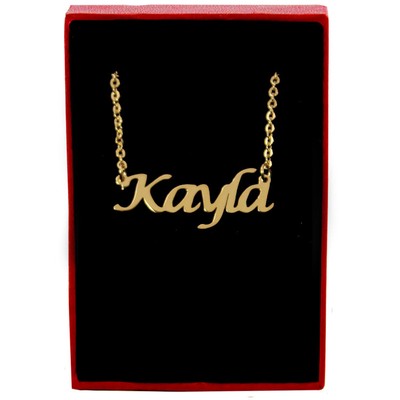 Kayla - Namenskette Gold - Personalisierter Schmuck - Kette Weihnachtsgeschenke