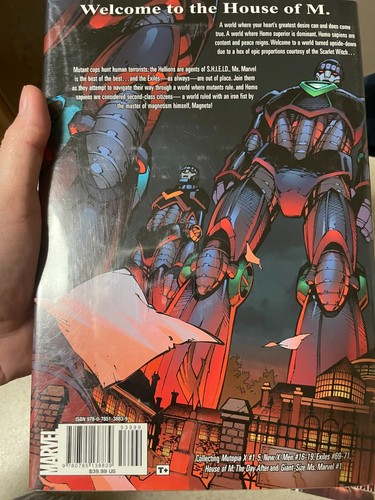 Corbatas House of M. 3 HC (W, IronMan & H Spidey, FF y X-men, No más mutantes) - Imagen 3 de 18