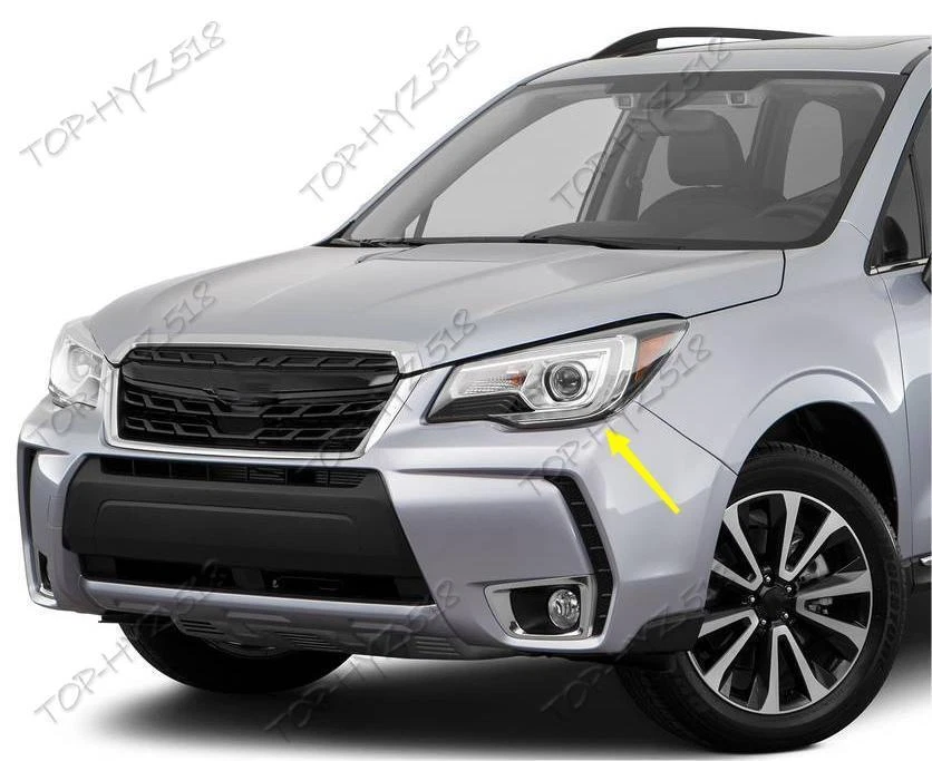 Headlight Clear Lens Housing Lamp housing Left For Subaru Forester 2014-2018 - Image 2 of 4