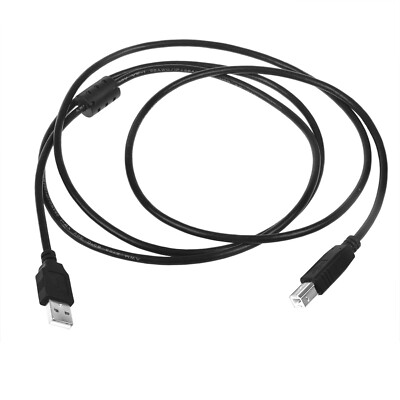 SLLEA 6ft USB Cable For HP Envy Printers - Compatible With 4510, 4512, 4522, 5661, 6255, 7643, 7855