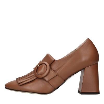 X222009 NAPPA loafers and briefs on GIORGIO FABIANI women brown Amt012_gior