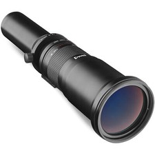 Lente teleobjetivo zoom Opteka 650-1300 mm f/8 para Panasonic M43 micro cuatro tercios