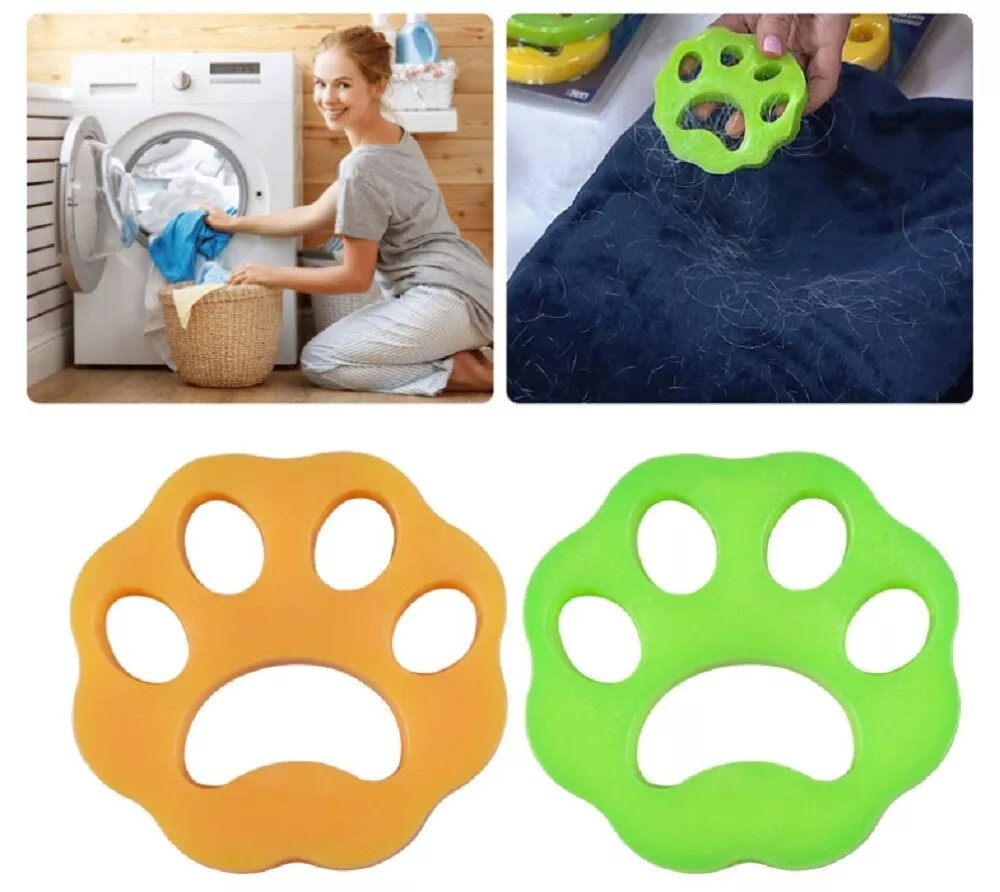 16pcs Laundry Pet Hair Remover Reusable Washing Hair Catcher