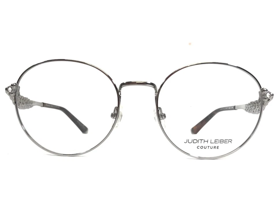 Gafas de sol Judith Leiber monturas Demure Sun madera plateadas 54-19-145 Foto 3 de 4