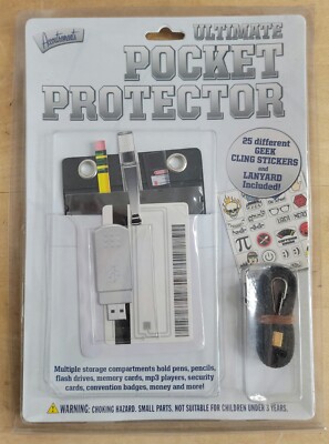 2007 Accoutrements Ultimate Pocket Protector & Lanyard  New 