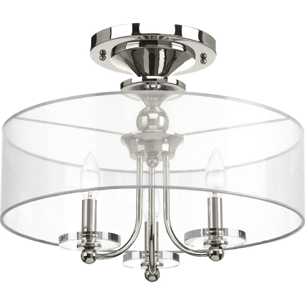 Candelabros de transición de cocina de tela y Lámparas de techo