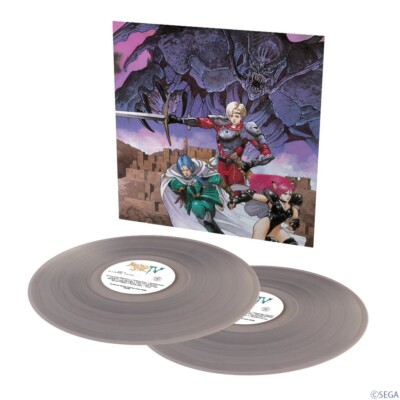Phantasy Star IV 4 Original Video Game Soundtrack 2x CLEAR VINYL LP Record! NEW!