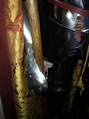 Cavaliere medievale indossabile armatura crociato combattimento corpo intero armatura templare - Foto 6 di 7