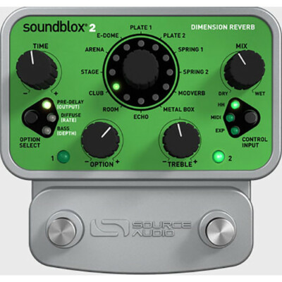Source Audio Effektpedal Soundblox 2 Dimesion Reverb