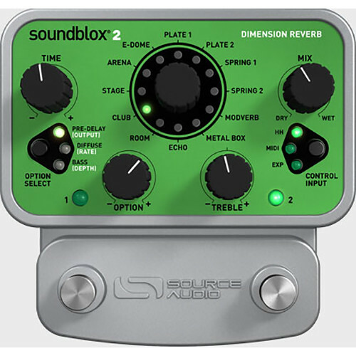 Source Audio Soundblox 2 Dimesion Reverb Effect Pedal - Picture 1 of 2