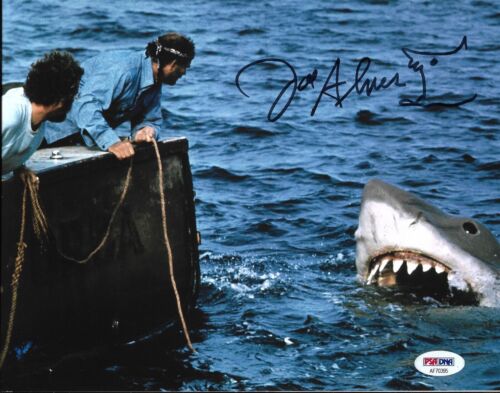 Joe Alves JAWS Regisseur signiert 8x10 Autofoto mit Originalskizze PSA/DNA COA D - Bild 1 von 1