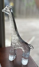 Vintage Kosta Boda 9” Giraffe Zoo Line