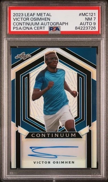 Soccer Nigeria Autographed Sports Trading Cards & Accessories for