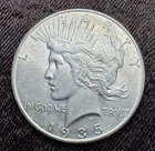 1935 Peace Silver Dollar - Uncirculated
