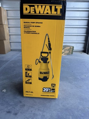 #ad DEWALT 190612 2 Gal Manual Pump Sprayer $39.00