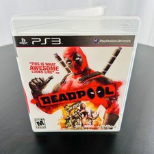 Deadpool PlayStation 3 PS3 Complete In Box CIB Tested Working (No Manual)