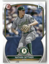 2023 Bowman Draft Nathan Dettmer Oakland Athletics #BD-146