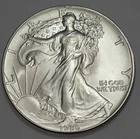 🇺🇸1986 1 Troy oz America Silver Eagle (BU) $1 USD 1st In The Series 0.999 Fine