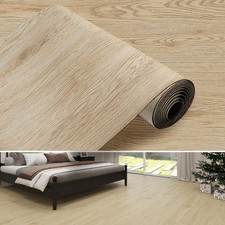 40x300cm Self Adhesive Wood Effect Vinyl Flooring Roll Kitchen Bathroom Decor UK