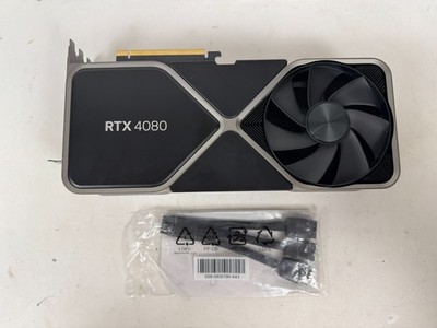 NVIDIA GeForce RTX 4080 Founders Edition Desktop Graphics Card