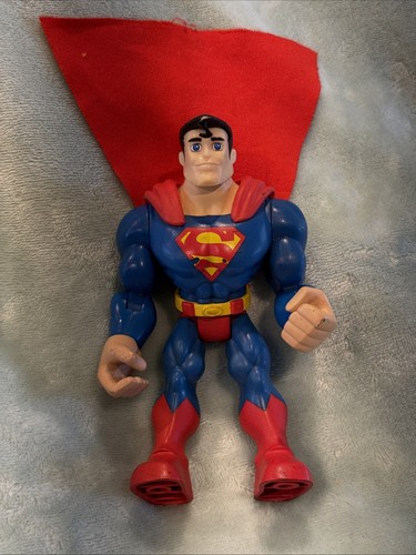 Fisher-Price Rescue Heroes Set of 3 Batman Superman Lex Luther 6" Tall DC Comics - Picture 2 of 11