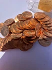 BU 1957 Lincoln cents 1  roll