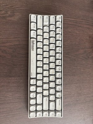 Lofree 50° graue mechanische Tastatur - 69 Tasten, Bluetooth/kabellos/kabelgebunden, Retro G